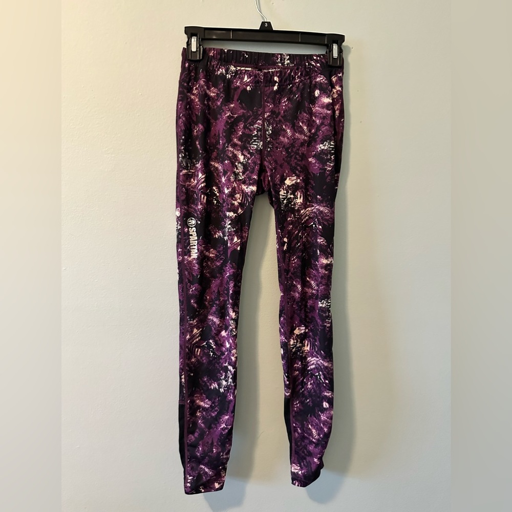 Spartan Race Purple Craft Athletic Leggings